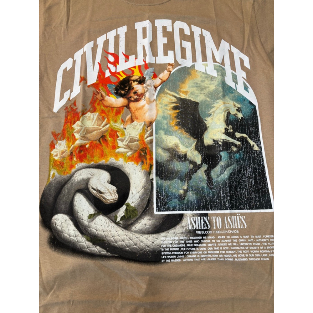 Civil Regime “Ashes to Ashes” Graphic T-Shirt - Picture 2 of 6